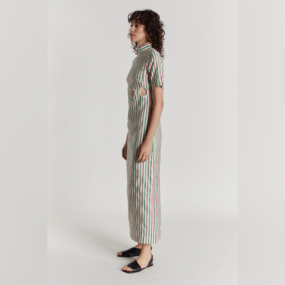 Destree Yayoi Stripe Dress‎ Medium - Picture 2 of 12